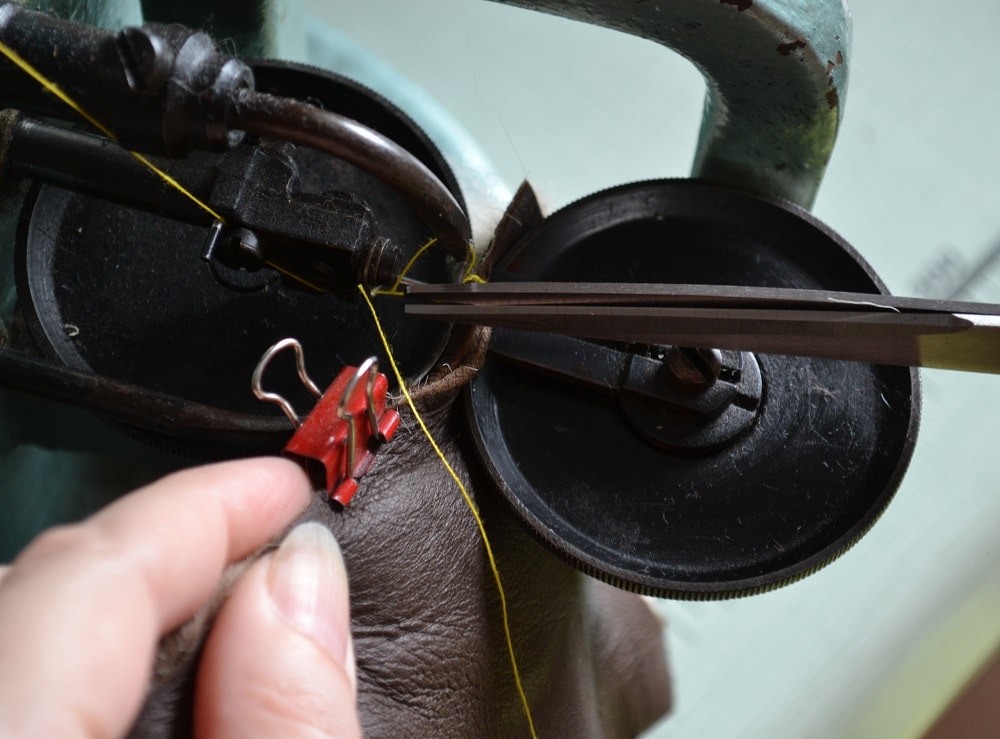 Make a few first stitches