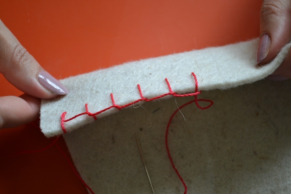Overcast stitch