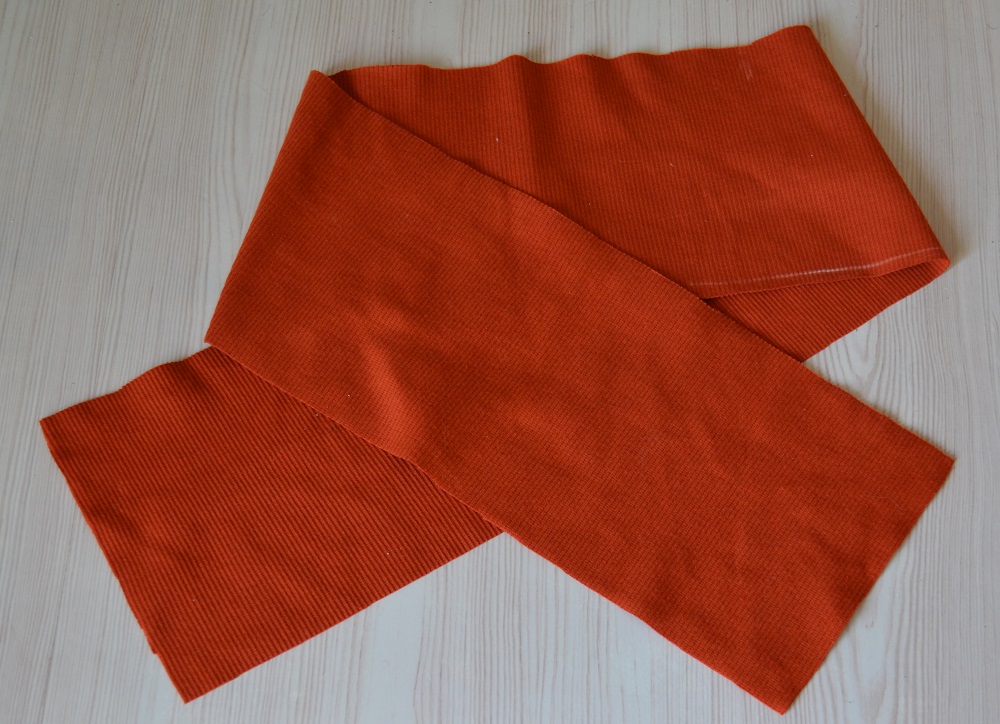 Rib-knit fabric