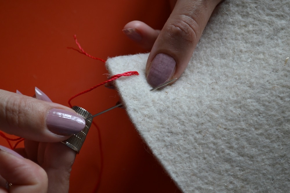 Distance between stitches