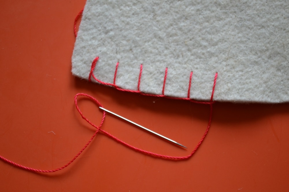 Hand stitches for finishing any fabrics
