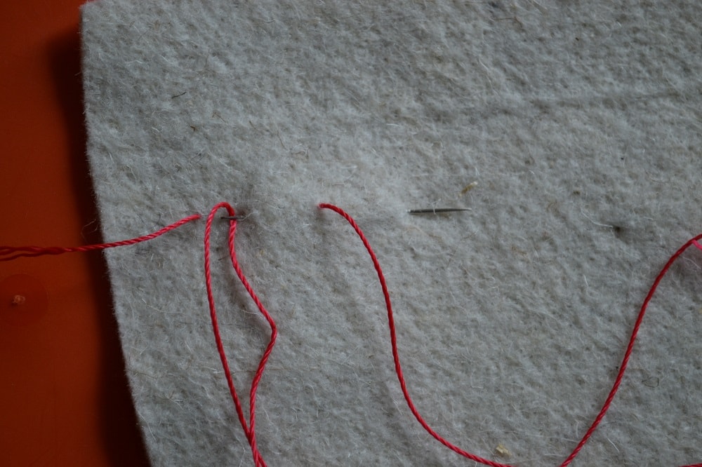 How to sew back stitches by hand