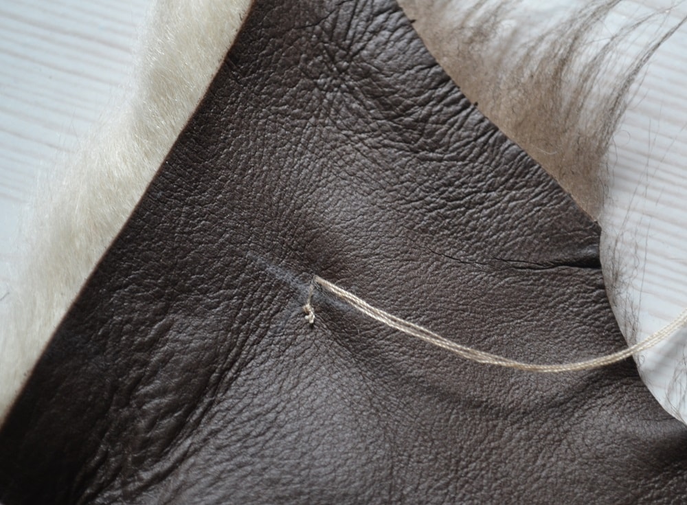 First hand stitches