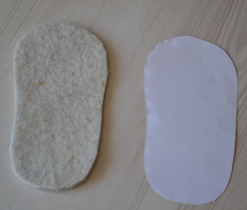 How to make the pattern of an insole