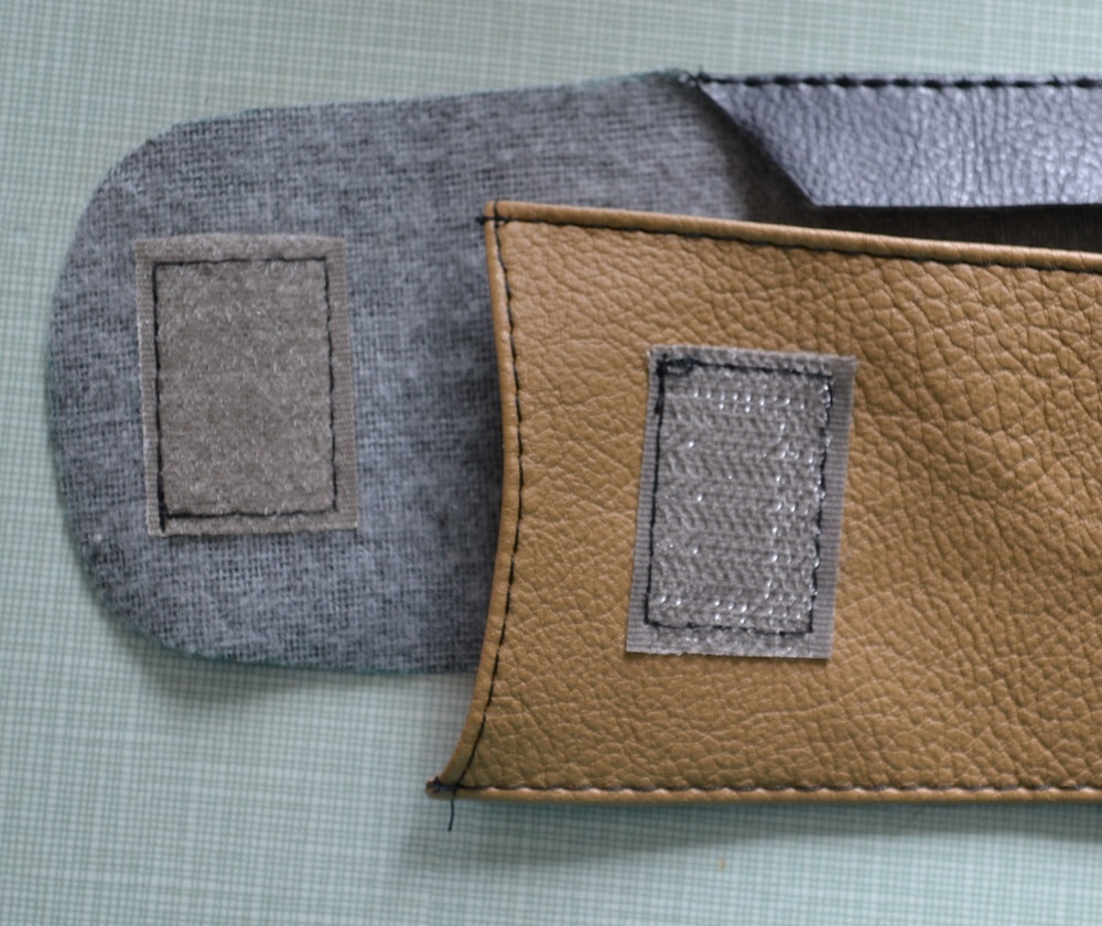Both parts of velcro tape