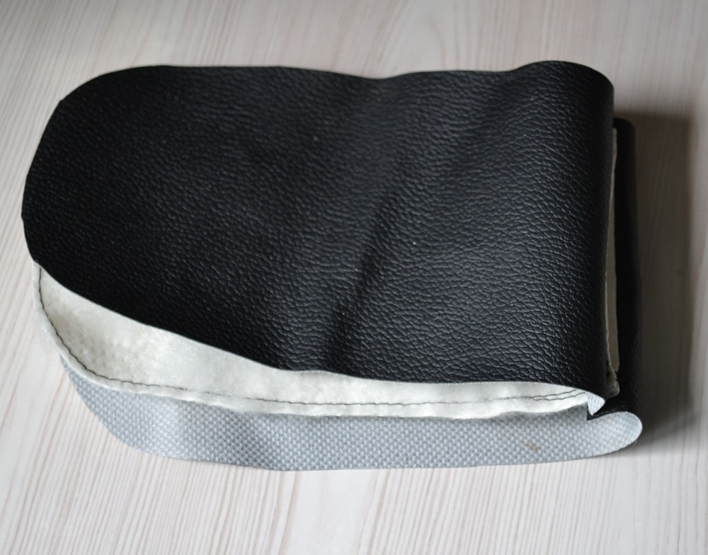 How to sew both parts of leather parts