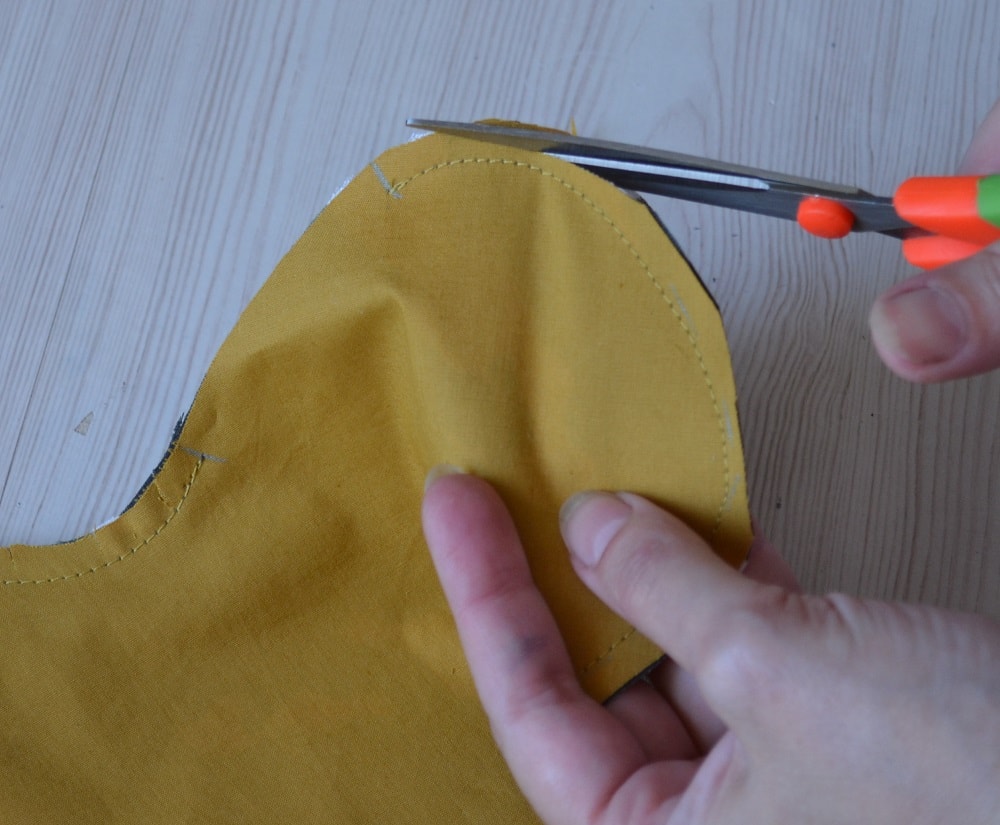 How to trim convex area