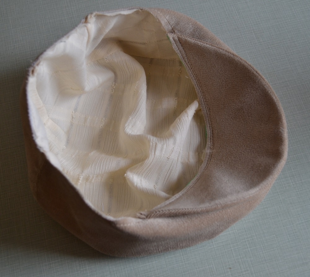 Now you need to stitch around the edge