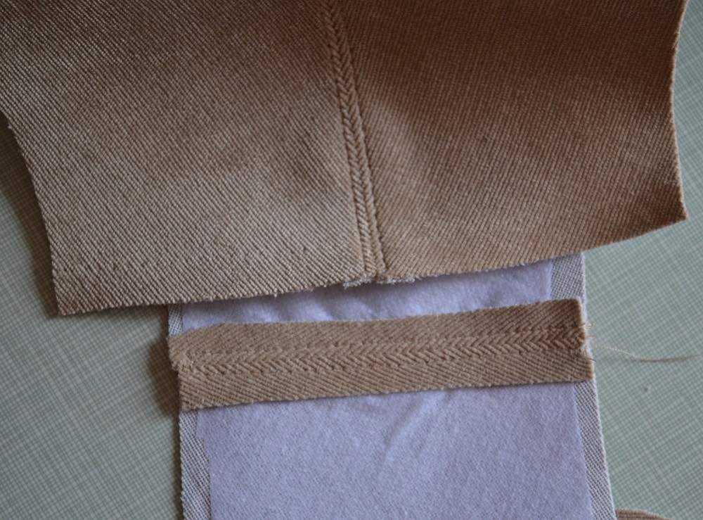 How to make finishing stitches