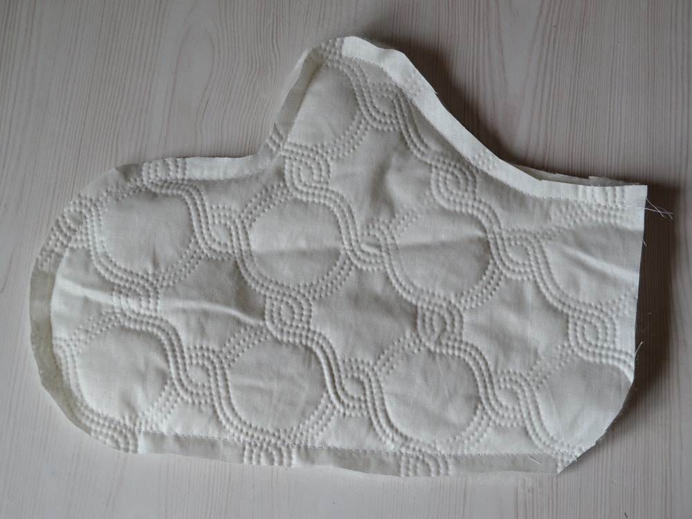 How to sew a kitchen oven mitt