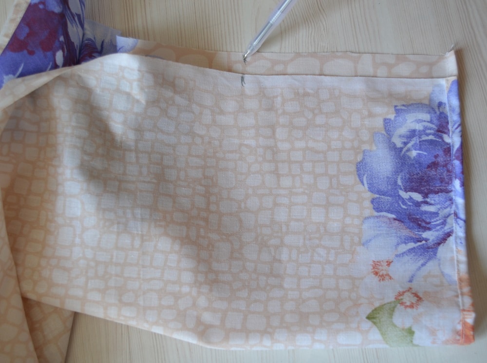 How to mark the line of the cuff