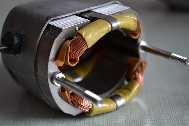 Stator of sewing machine motor
