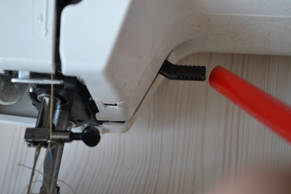 The presser foot