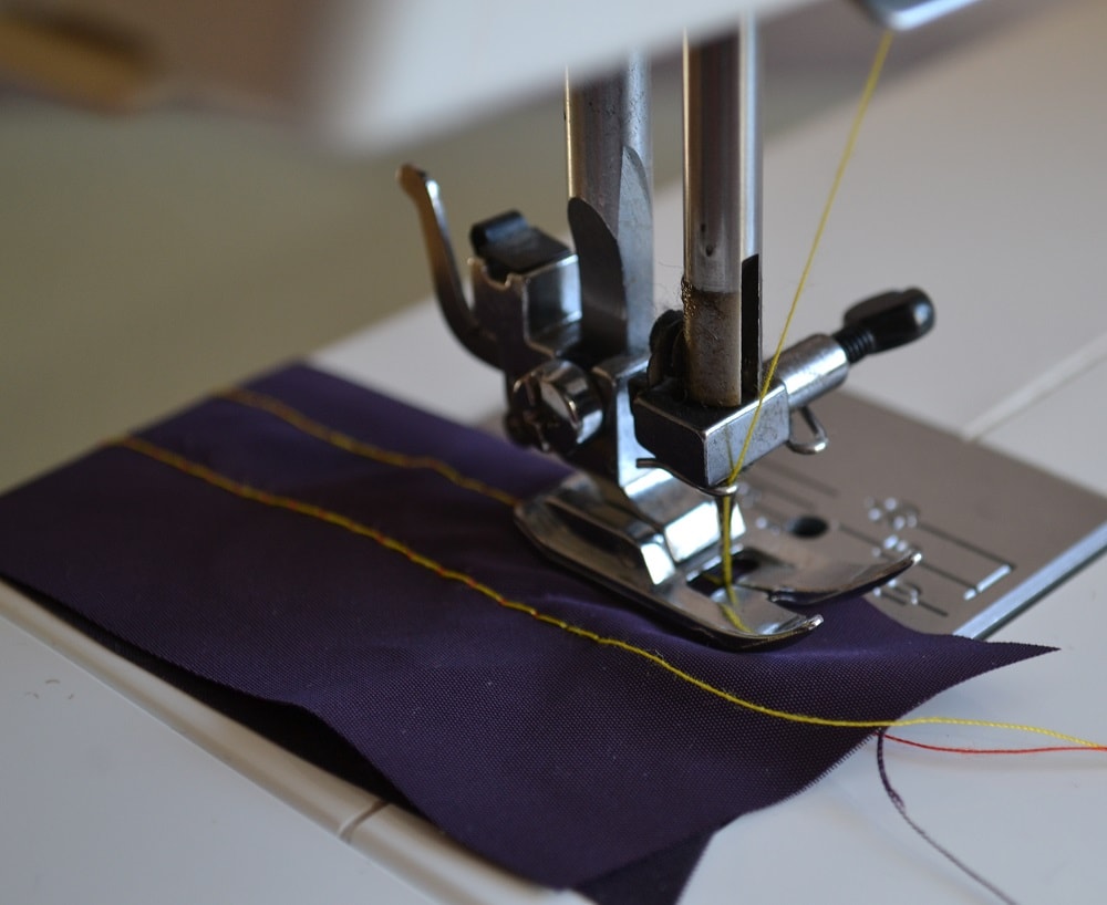 How to finish sewing on sewing machine