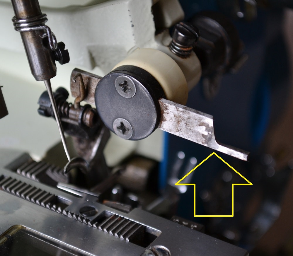 The upper knife can be turned off
