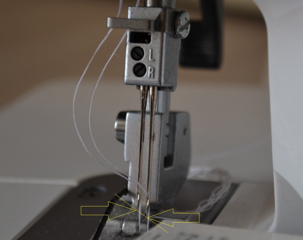 Clamping a new needle must be reliable