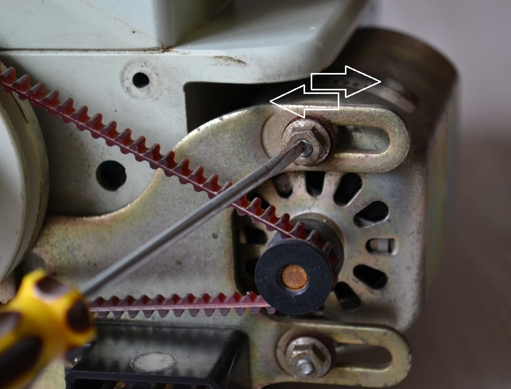 How to move an electric motor to right side