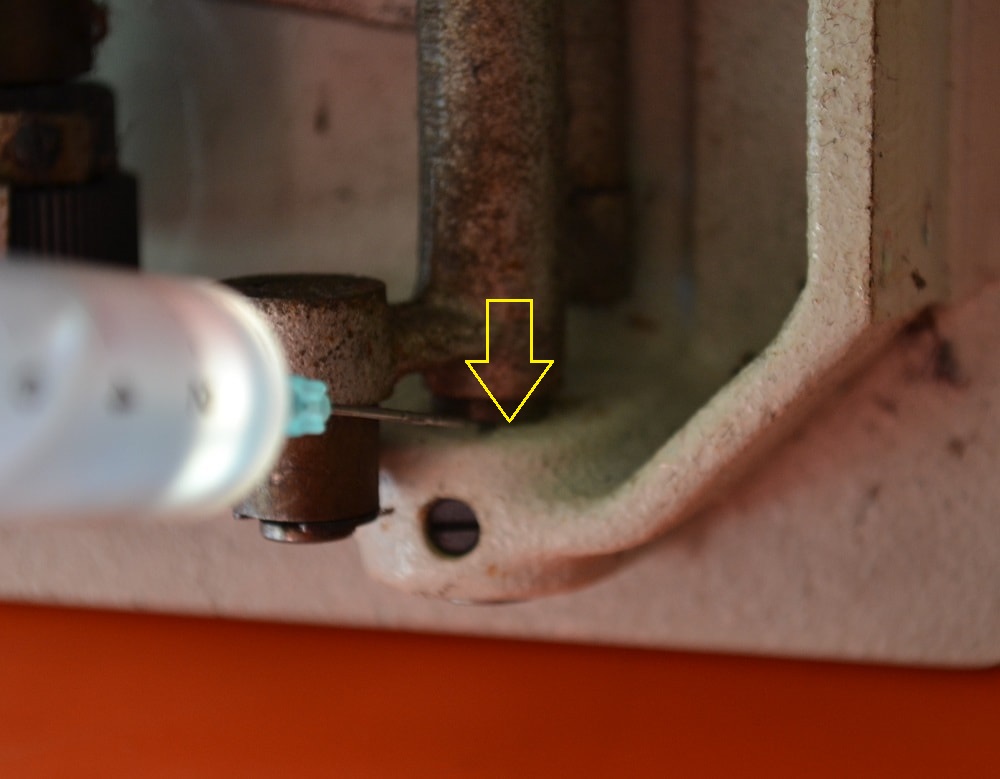 How to Oil and Clean Serger, view 13