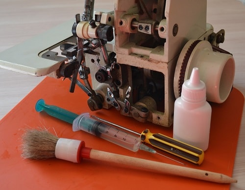How to Oil and Clean Serger