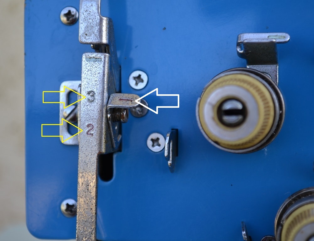 This overlock works with three or two threads