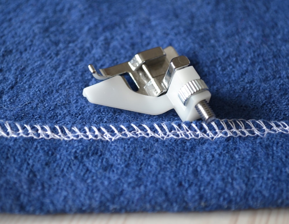 The hem threads are hidden into fabric