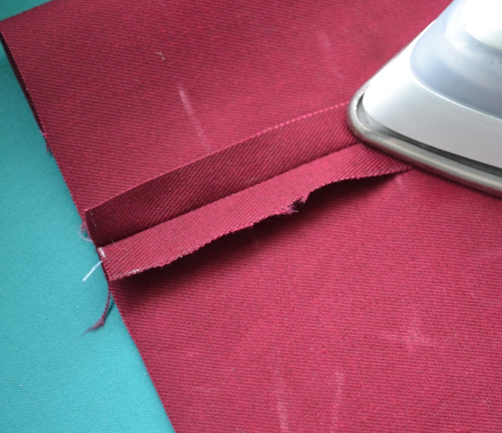 Press the Seam Open
