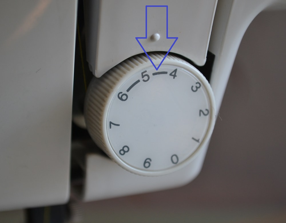 The normal thread tension
