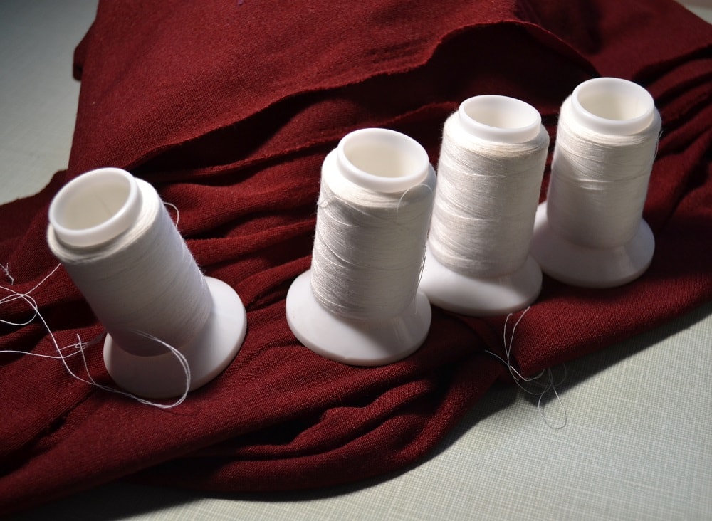 Threads used for coverstitch machine