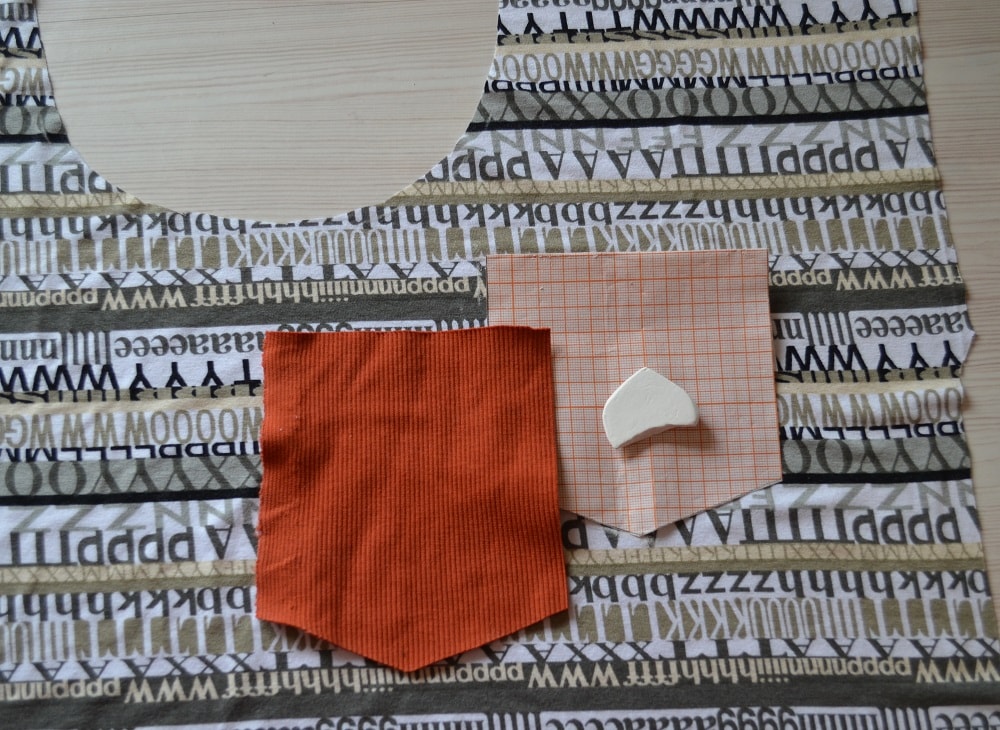 How to make knit patch pocket