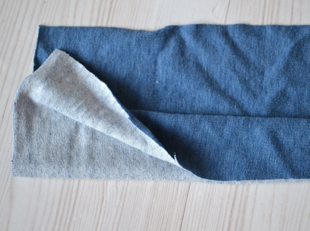 How to press the folded hem