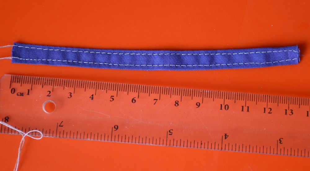 The belt loop is ready
