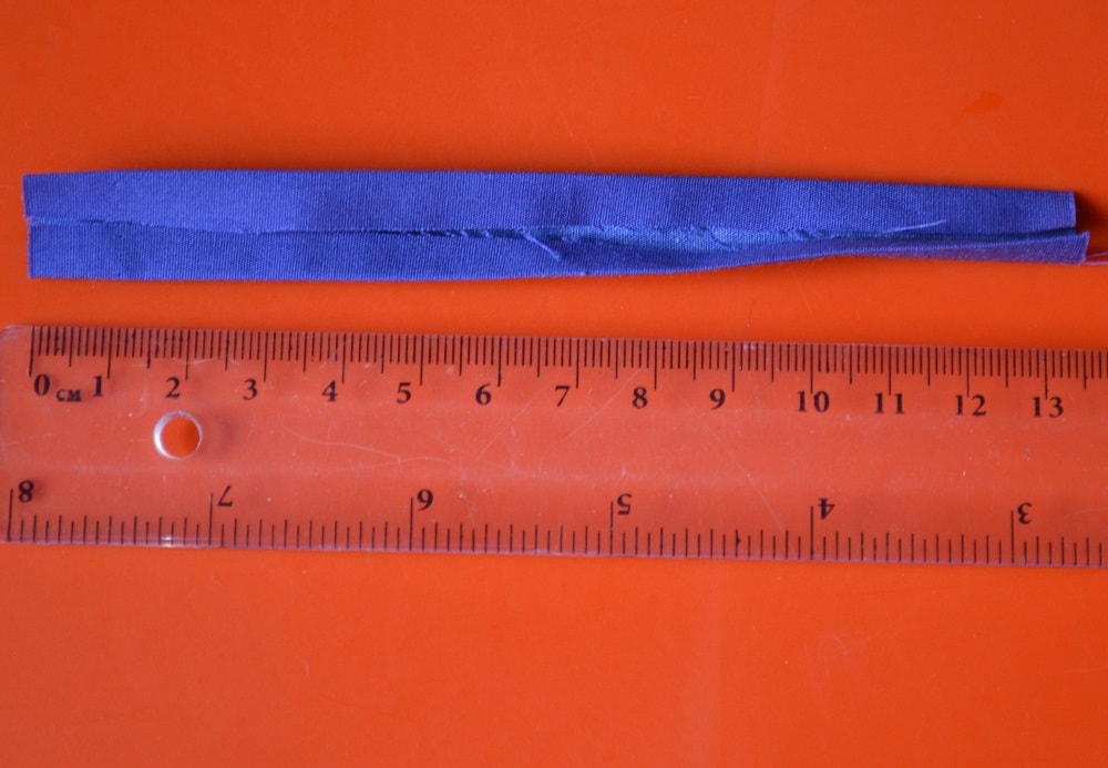 Folded belt loop