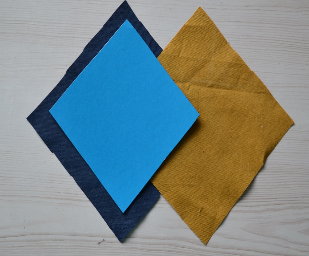 Make a paper pattern of pieces