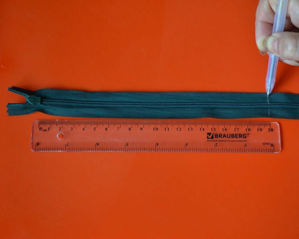 New length of a zipper