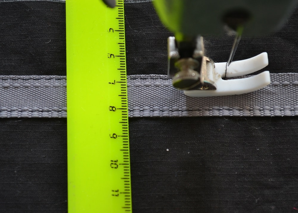 The distance from edge should be 1 mm