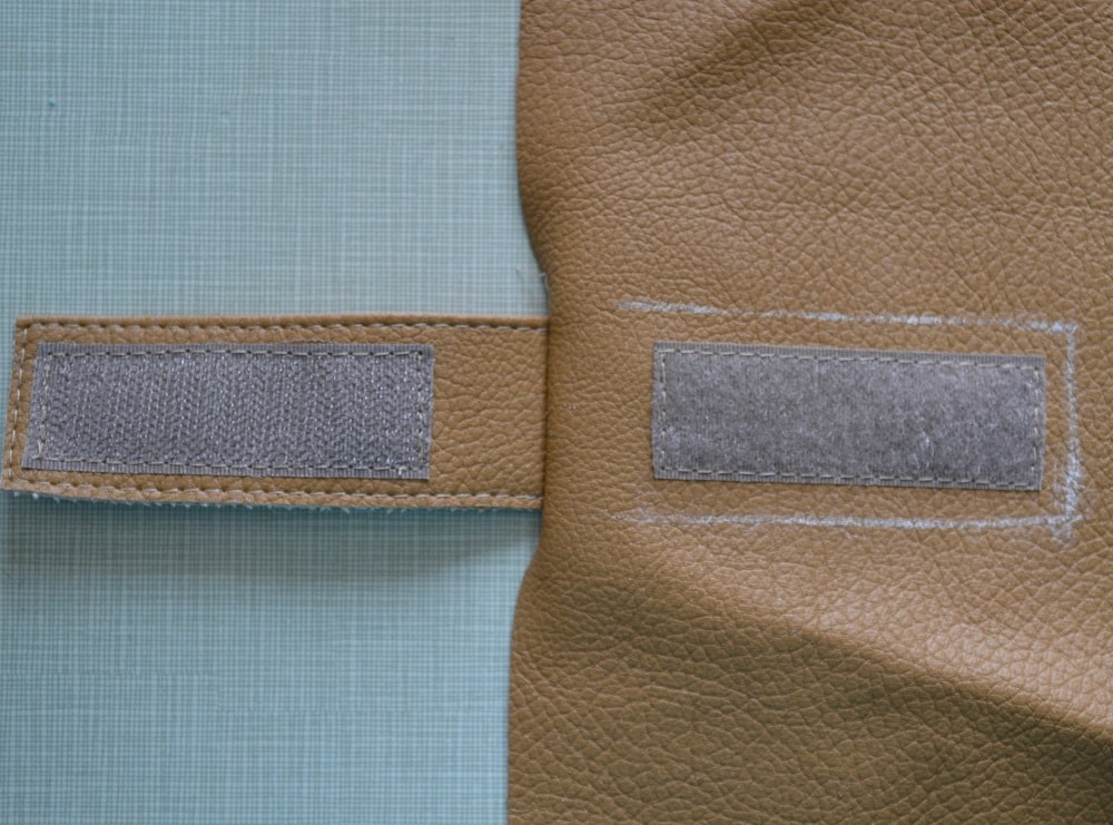 Velcro tape can be to sew on sewing machine