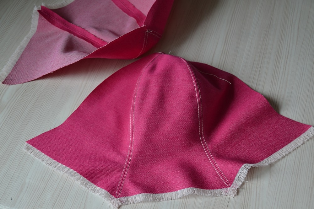 Double finishing stitches