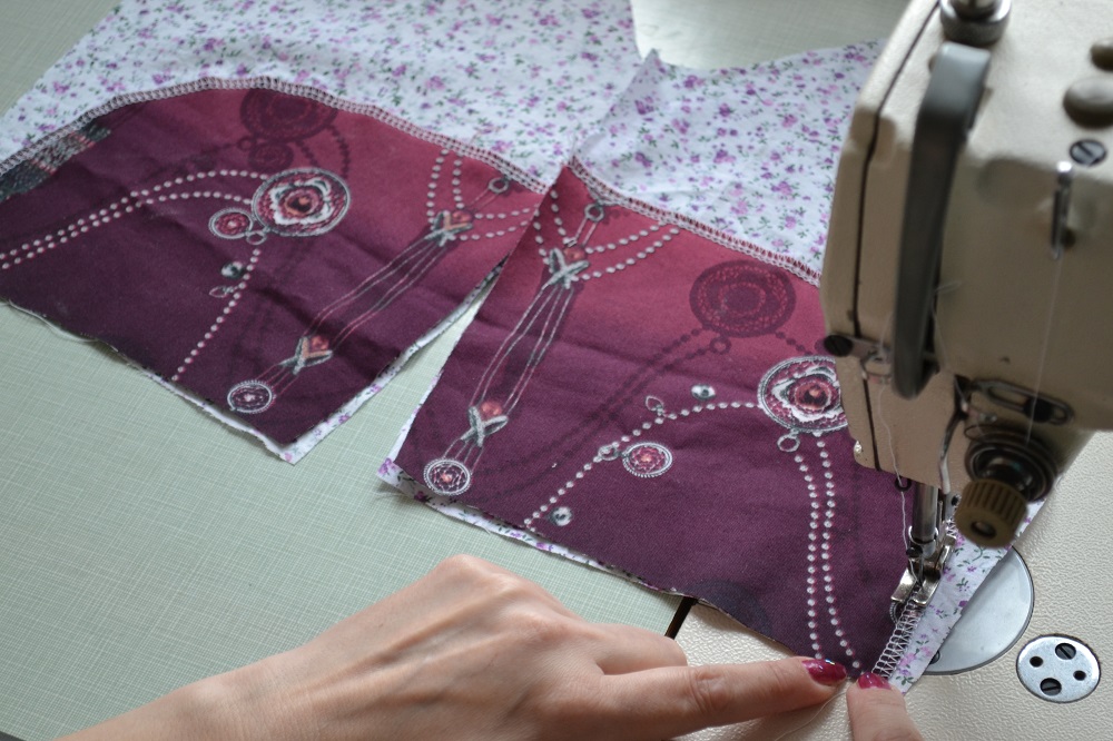 Sewing pockets lining