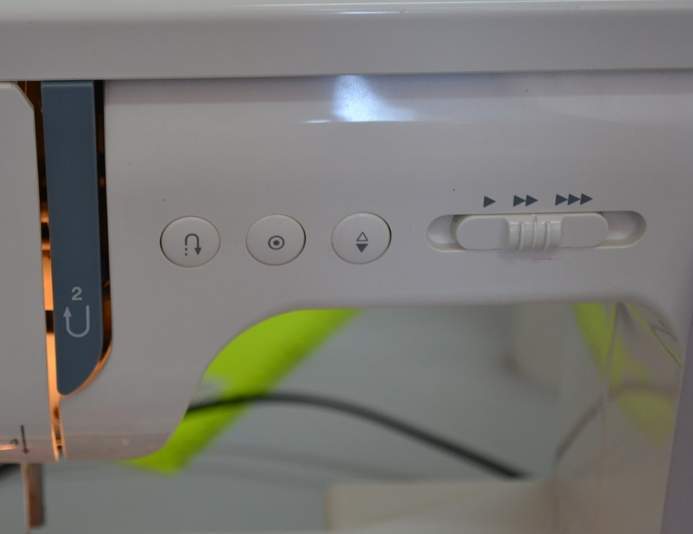 Computerized sewing machine