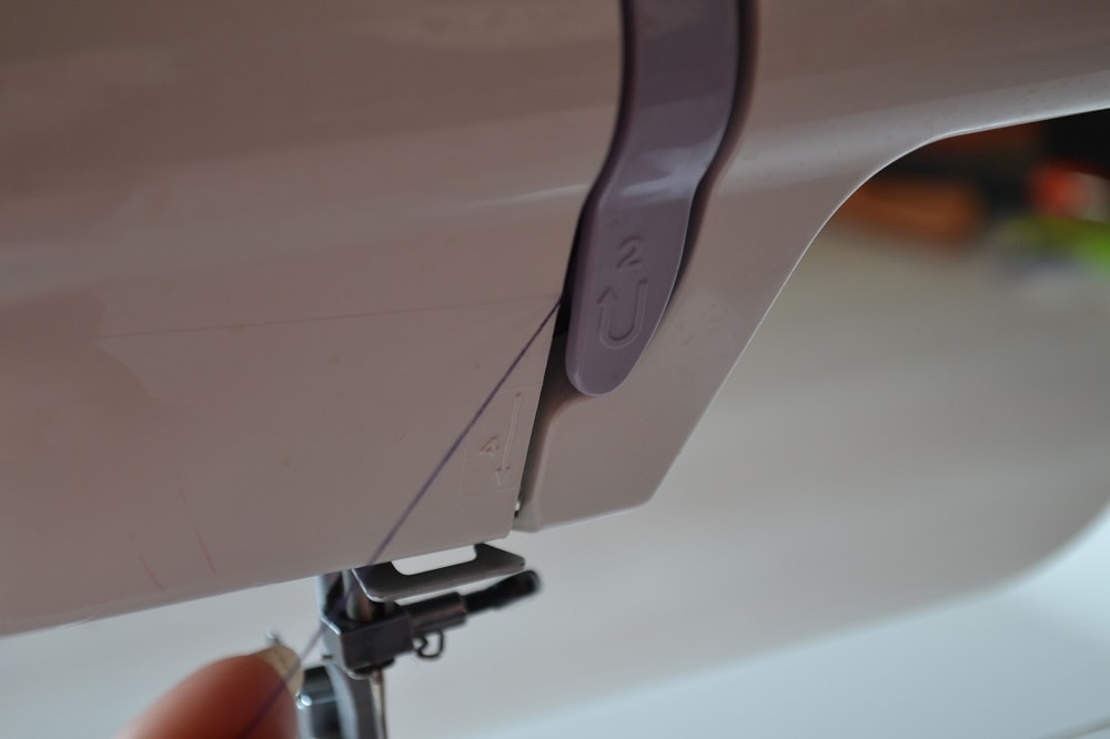 Bring the thread around check holder spring