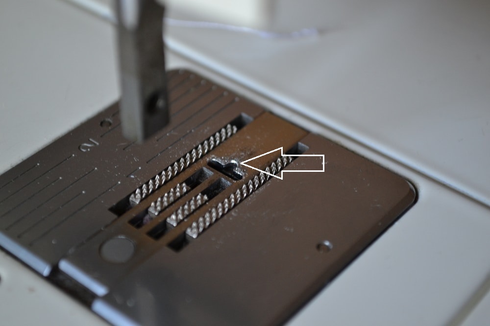 Needle plate surface