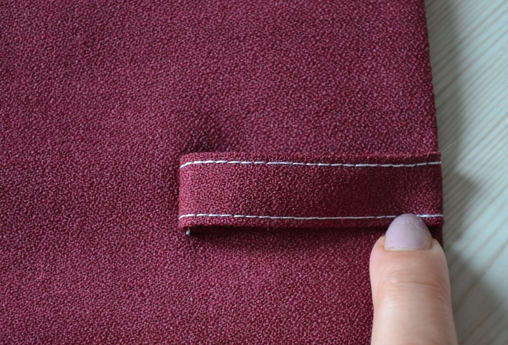 Now you need fold the strip up
