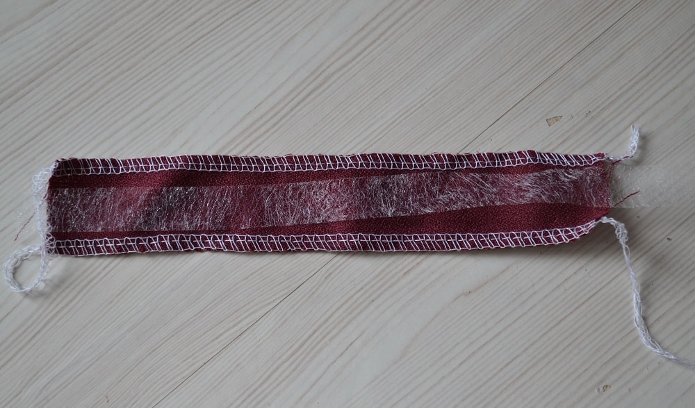 Fusible double sided adhesive tape