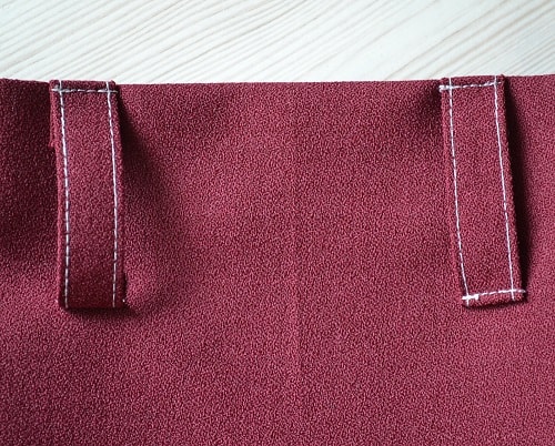 How to Make Belt Loops for Trousers