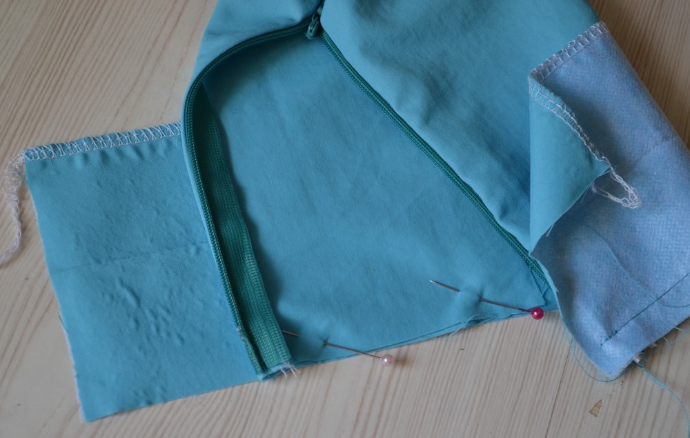 Repeat steps on other half a skirt