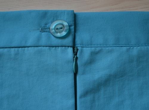 How to Make Waistband with Buttonhole